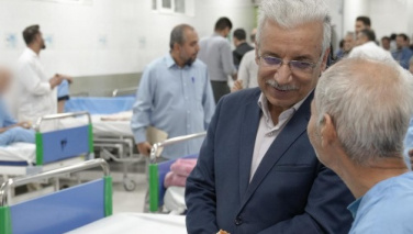 دیدار صمیمی رئیس دانشگاه و  جمعی از همکاران دانشگاه صنعتی شیراز با جانبازان دوران دفاع مقدس